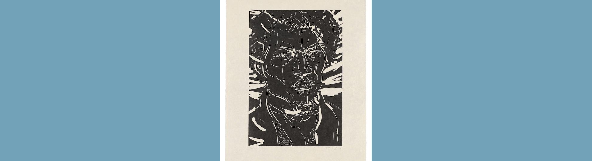 elizabeth peyton linocut